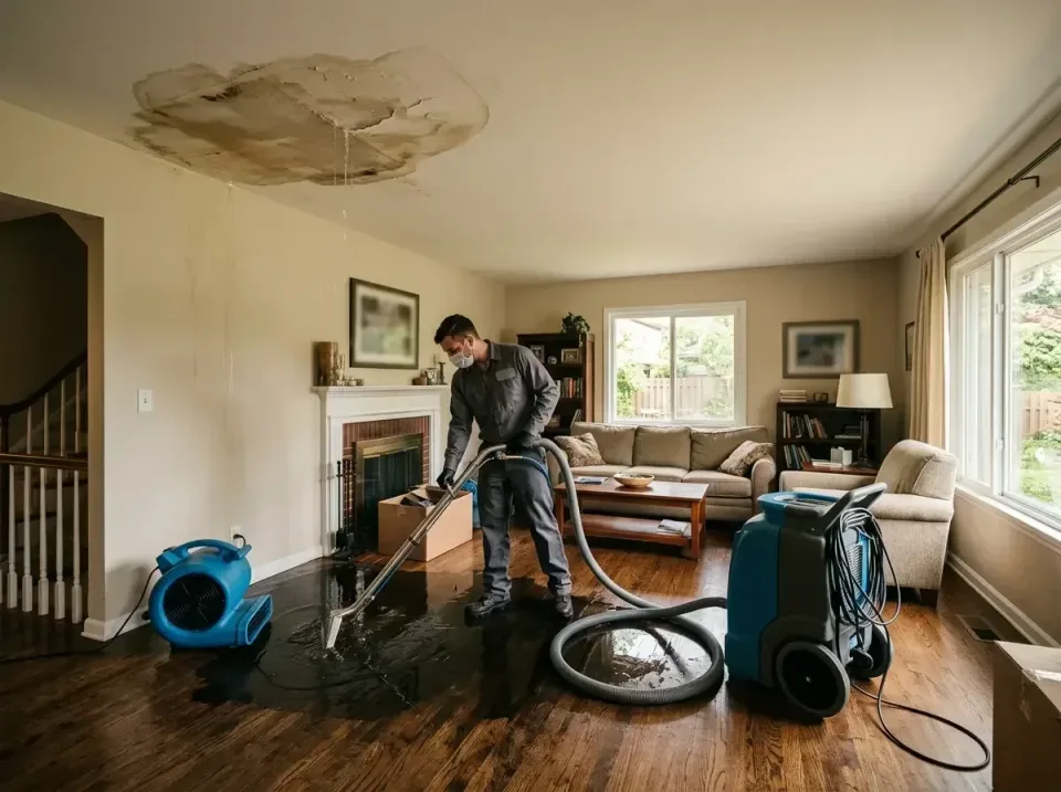 attic-pipe-burst-ceiling-drip-008 — frequently asked questions, Water Damage Restoration & Carpet Care in Deer Park, TX